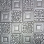 بلاطة فوم ثلاثية الابعاد RS061- 3 Silver