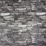 بلاطة فوم حجر طبيعي BR-12 Black Stone