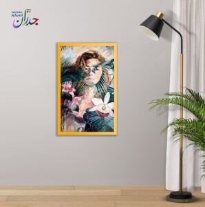 تابلوه قطعه واحده - مقاس 70 سم × 50 سم