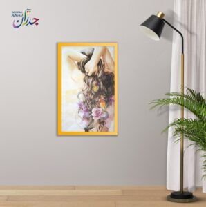 تابلوه قطعه واحده - مقاس 70 سم × 50 سم