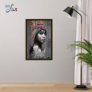 تابلوه قطعه واحده - مقاس 70 سم × 50 سم