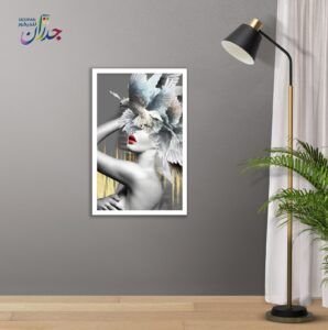 تابلوه قطعه واحده - مقاس 70 سم × 50 سم