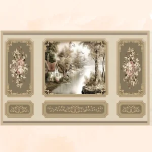 ورق حائط 3D كلاسيك كود KW-420096
