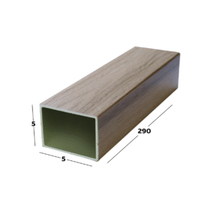 مقسم الغرف بديل خشب PVC 5*5 سم - كود 60140