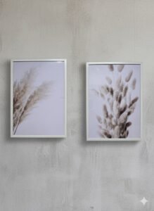تابلوه ابيض اكلريك 100 * 70